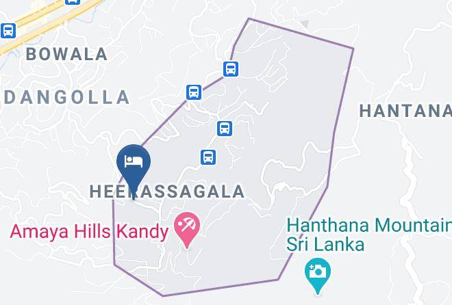 Kandy - Pure Nature Hotel Kandy Maps