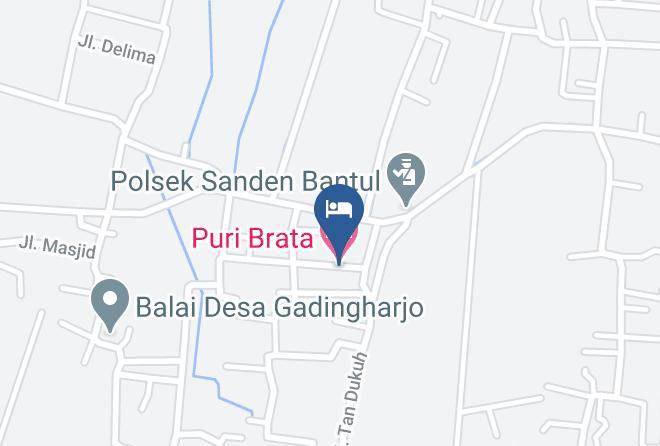 Bantul Regency - Puri Brata Maps