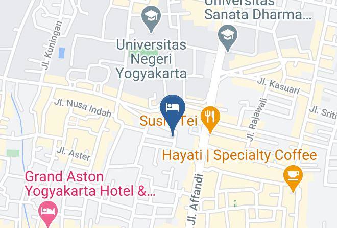Sleman - Puri Chorus Boutique Hotel Maps