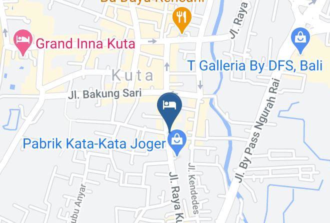Badung Regency - Puri Dibia Hotel Maps