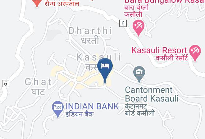 Kasauli - Puri Hotel Kasauli Maps