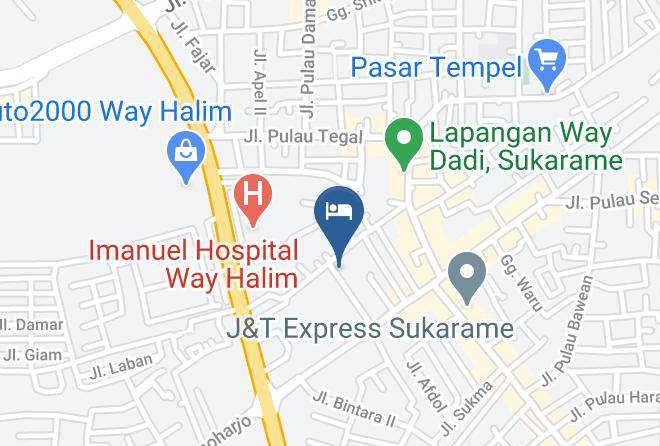 Bandar Lampung - Puri Kesumayudha Maps