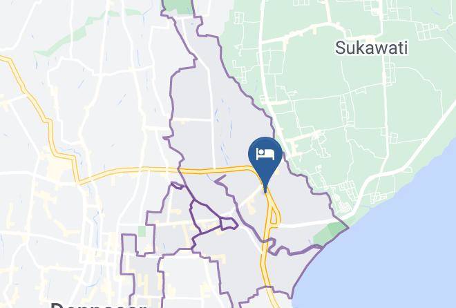Denpasar - Puri Maharani Boutique Hotel & Spa Maps