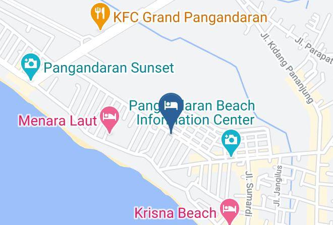 Pangandaran Regency - Puri Malinda Hotel Maps