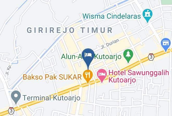 Purworejo Regency - Puri Mandiri Hotel Maps
