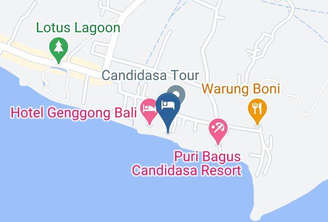 Karangasem Regency - Puri Oka Maps