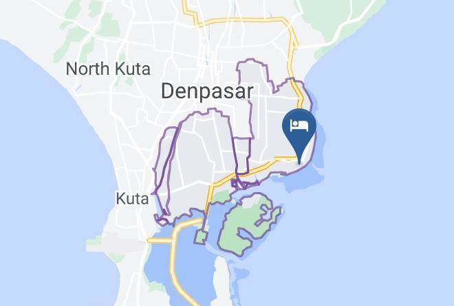 Denpasar - Puri Santrian Maps