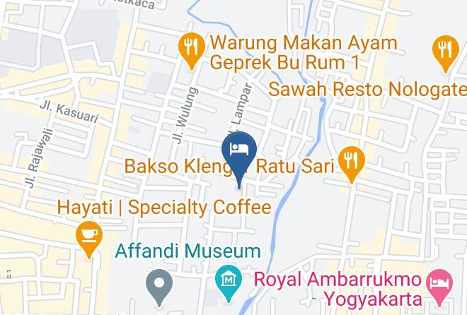 Sleman - Puri Singgasana Ambarukmo Maps