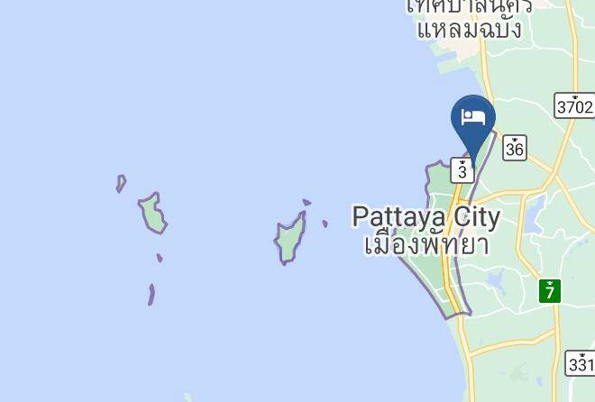 Amphoe Bang Lamung - Purida Garden Resort Maps