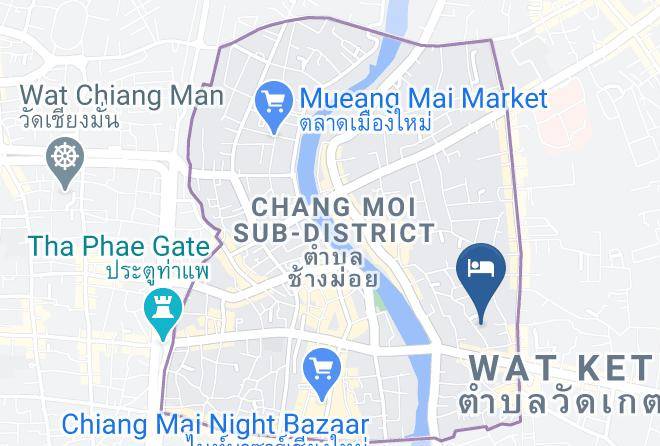 Amphoe Mueang Chiang Mai - Puripunn Hotel Maps