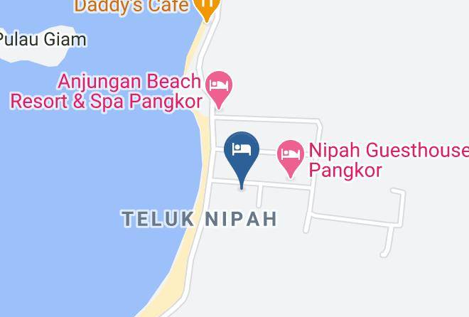 Dinding - Purnama Beach Resort Maps