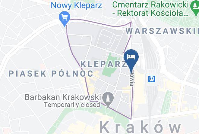 Cracow - Puro Hotel Krakow Stare Miasto Maps
