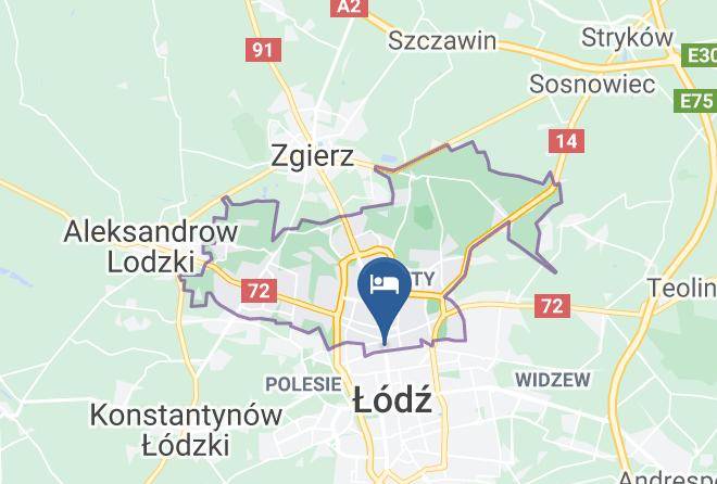 Lodz - Puro Hotel Lodz Centrum Maps