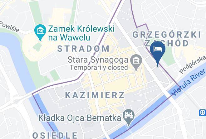 Cracow - Puro Krakow Kazimierz Maps