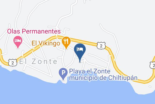 Chiltiupan - Puro Surf Hotel & Performance Academy Maps