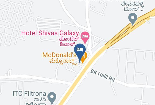 Bengaluru - Purple Cloud Hotel Maps