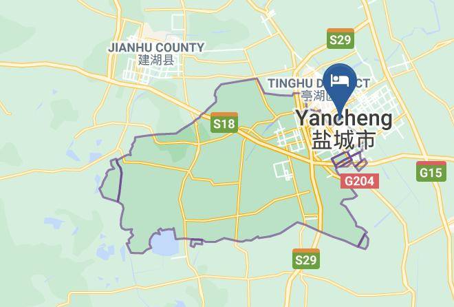 Yancheng - Purple Gold Hotel Maps