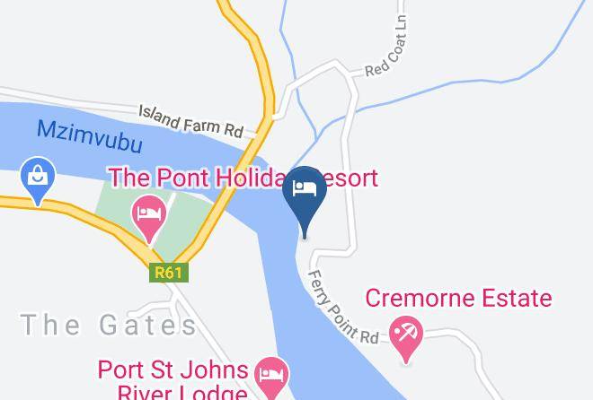 Tambo - Purple Indigo Riverside Accommodation Maps