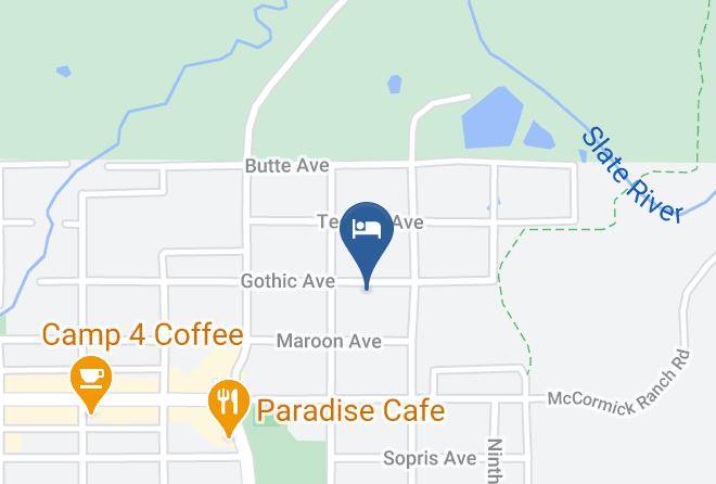 Gunnison - Purple Mountain Bed And Breakfast Maps