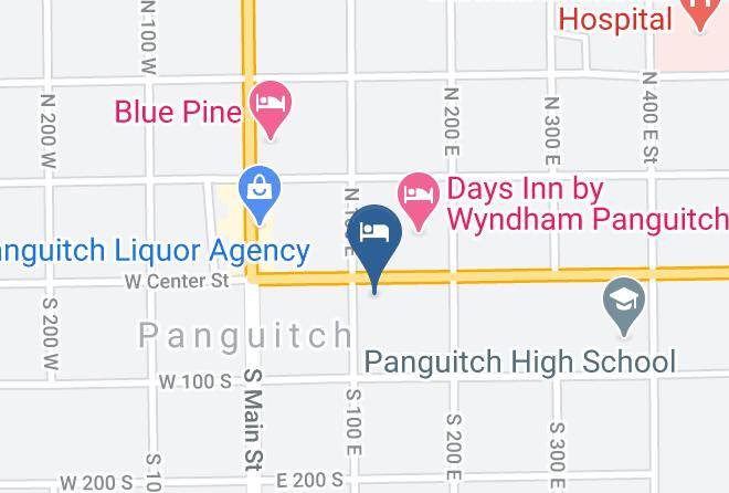 Purple Sage Motel Map