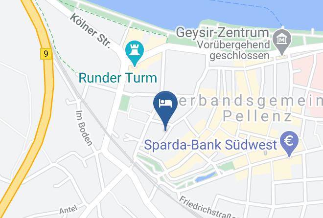 Mayen Koblenz - Purs Hotel & Restaurant Maps