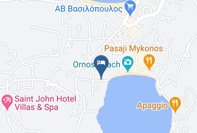 Mykonos - Pursue Your Day Dreams Maps