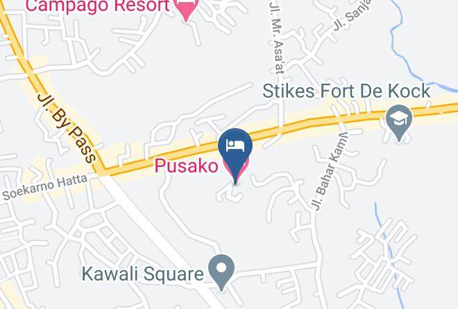 Pusako Hotel Map