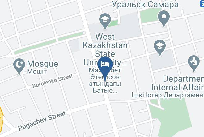 Ural Sk - Pushkin Hotel Maps