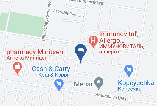 Blagoveshchensk - Pushkin Mini Hotel Maps