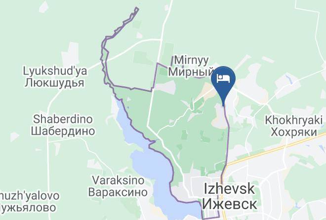 Izhevsk - Pushkin Patio Mini Hotel Maps