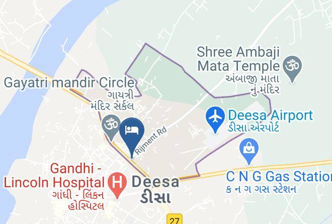 Deesa - Pushpanjali Residency Maps