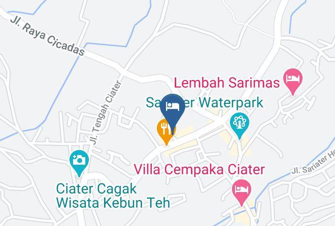 Subang Regency - Puspa Sari Hotel Ciater Maps