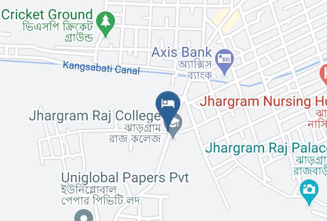 Jhargram - Puspendur Hotel Maps