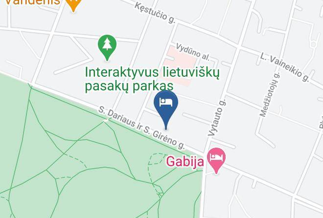 Palanga - Pusu Paunksneje Hotel Maps