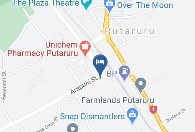 South Waikato - Putaruru Hotel Maps