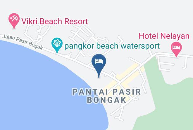 Dinding - Puteri Bayu Beach Resort Maps