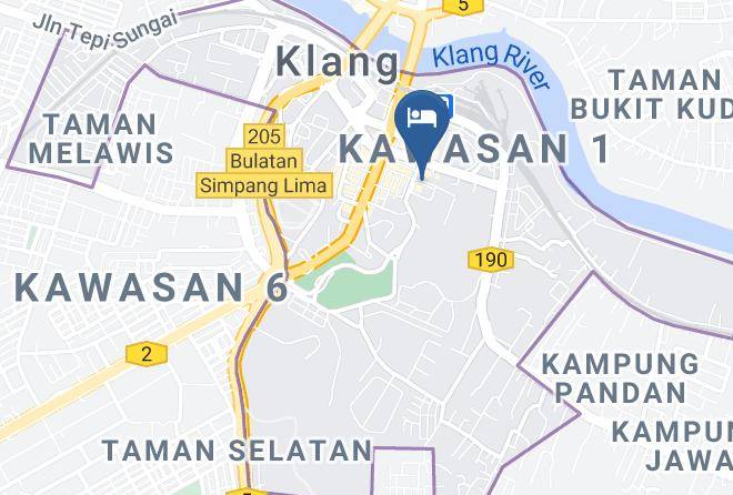 Puteri Garden Hotel Klang Map