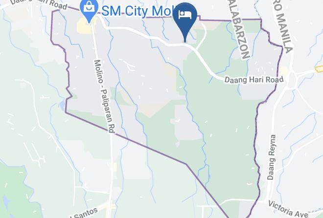 Cavite - Puti Eyelash Molino Maps