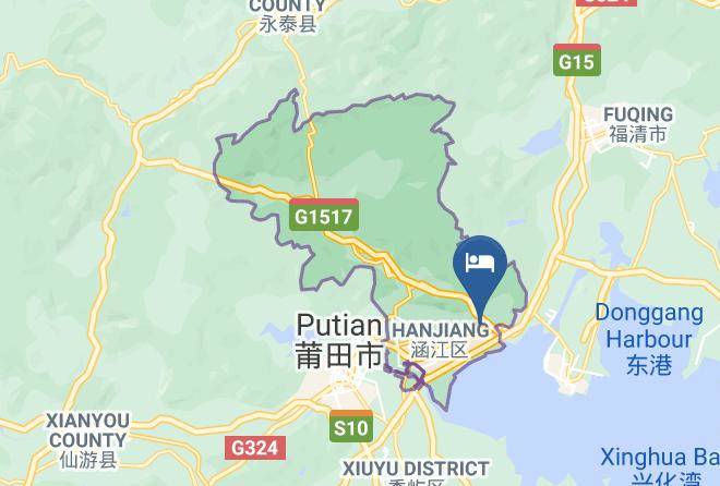 Putian - Putian Lijiang Express Hotel Maps