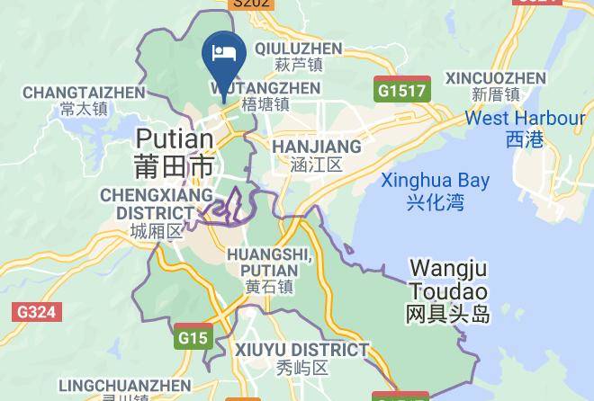 Putian - Putian Panlong Hotel Maps