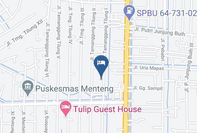 Kota Palangka Raya - Putra Kahayan Hotel Maps