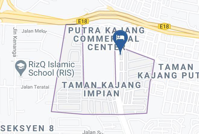 Hulu Langat - Putra Kajang Star Hotel Maps