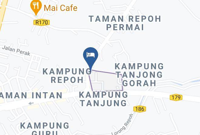 Kangar - Putra Putri Lodge Maps