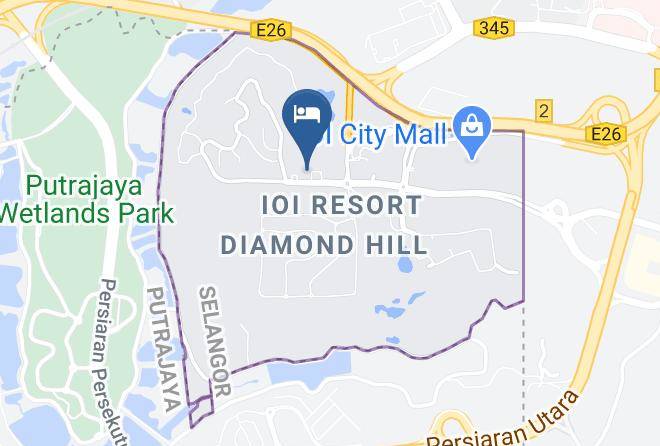 Sepang - Putrajaya Marriott Hotel Maps