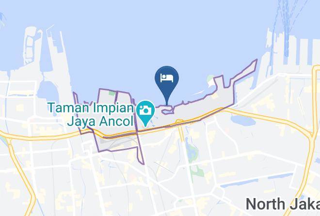 North Jakarta - Putri Duyung Resort Maps