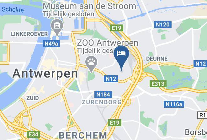 Antwerp - Puur B&b Maps