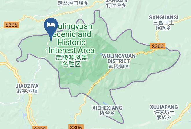 Zhangjiajie - Puyiju Vila Maps