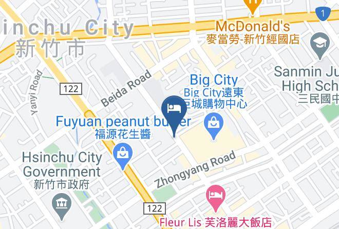 Hsinchu City - Puyisy Business Hotel Maps