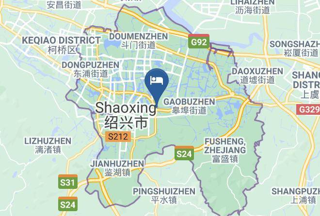 Shaoxing - Puyuedonghu Hotel Maps