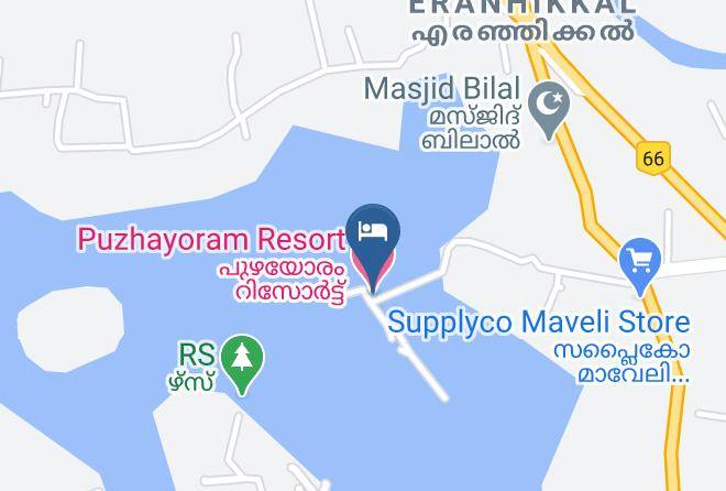 Kozhikode - Puzhayoram Resort Maps